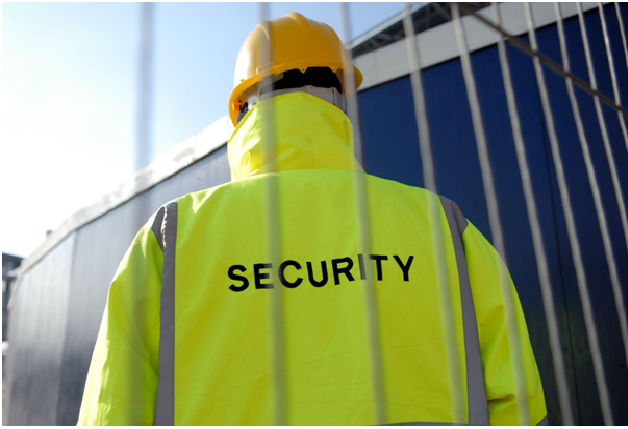 Construction security guard in Baytown, Texas